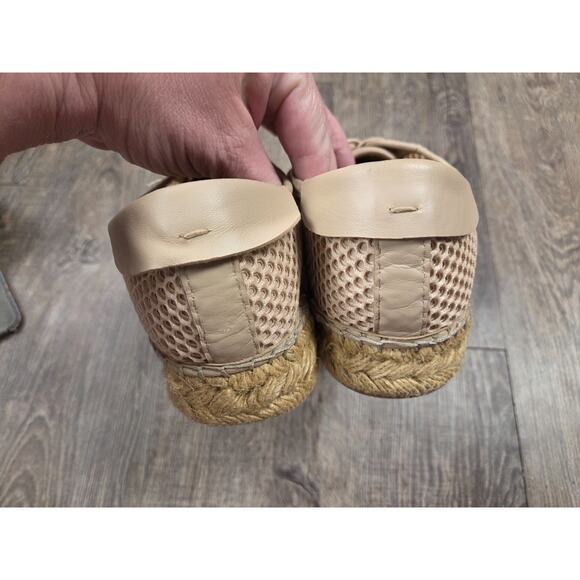 Marc Fisher LTD Macey Perforated Sneaker Beige Tan Shoes Size 10 - Picture 6 of 10